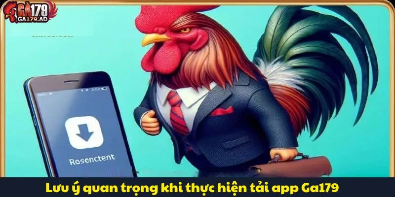 Tải App Ga179 Để Trải Nghiệm Giải Trí Online Siêu Hot 4 Lưu ý quan trọng khi thực hiện tải app Ga179